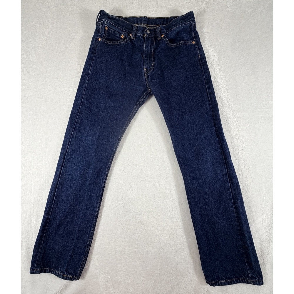 Levi's 505 Jeans Men's 32x32 Original Fit Blue Wash Levis